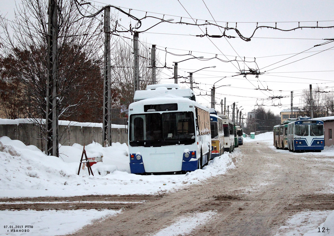 Иваново — Троллейбусы без номеров