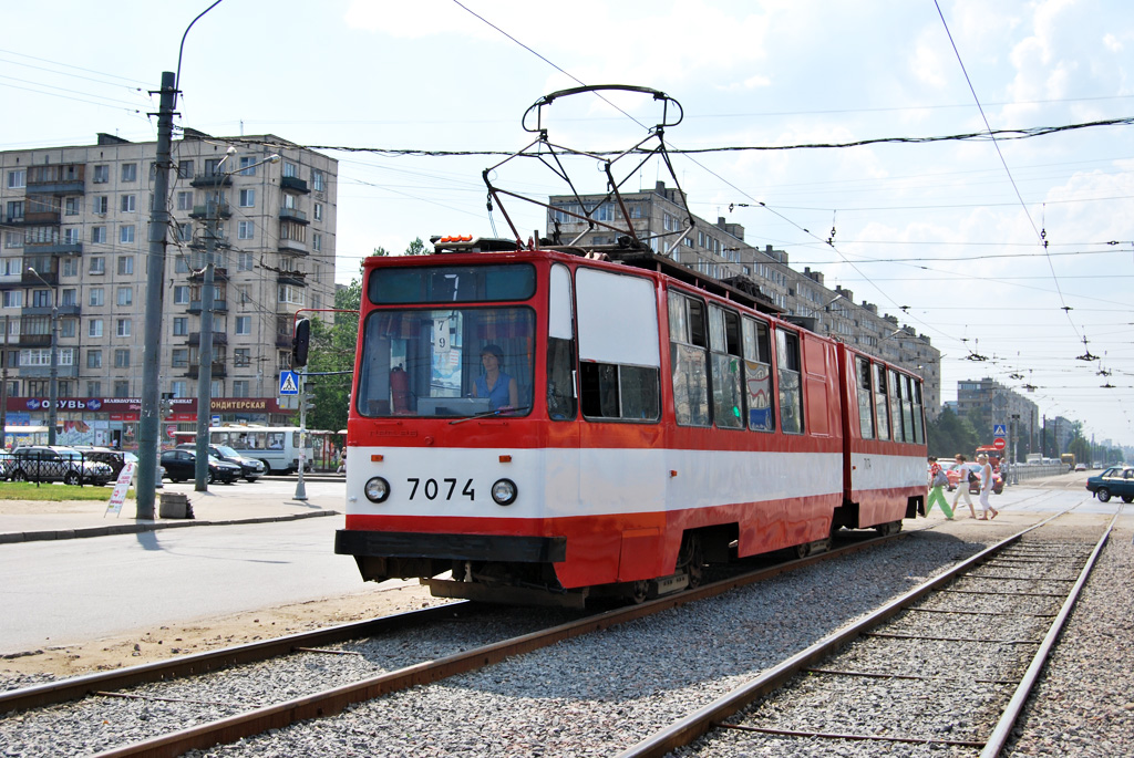 Санкт-Петербург, ЛВС-86К № 7074