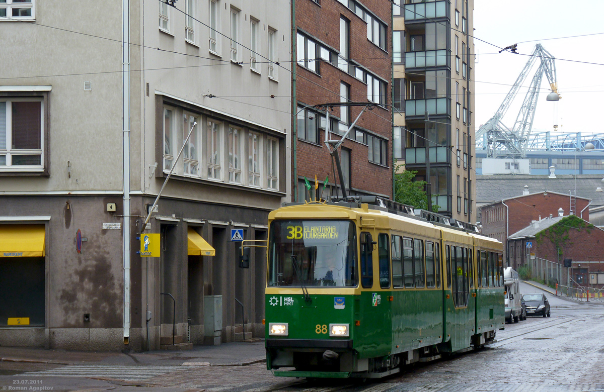 Helsinky — Espoo, Valmet MLNRV2 č. 88