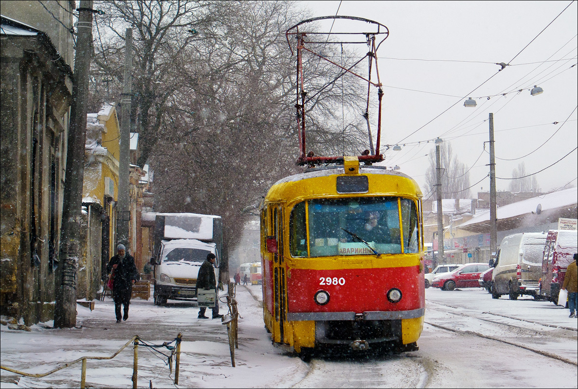 Одесса, Tatra T3SU № 2980