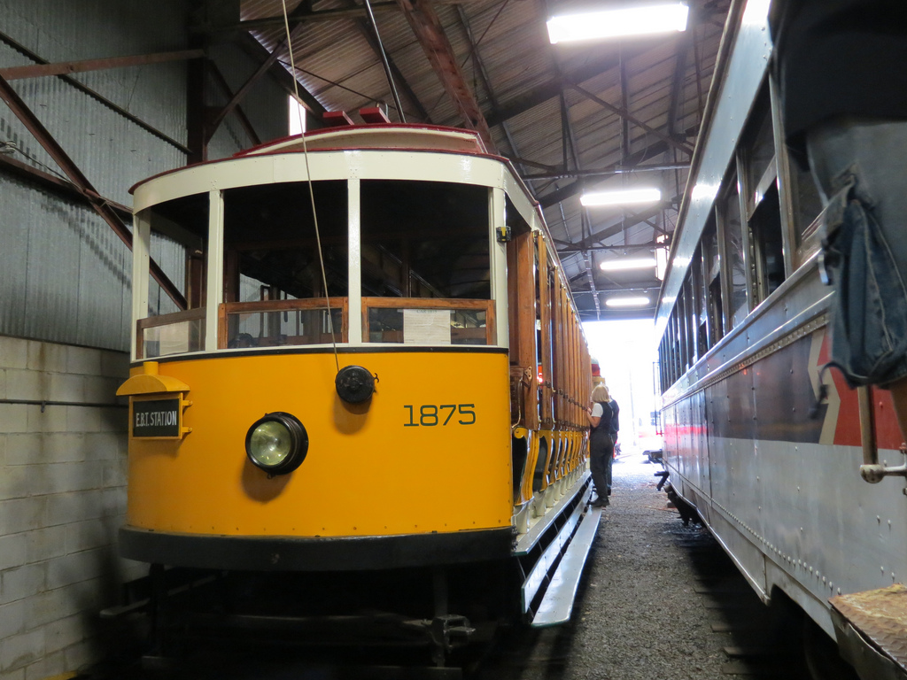 Рокхилл, Четырёхосный моторный Brill № 1875