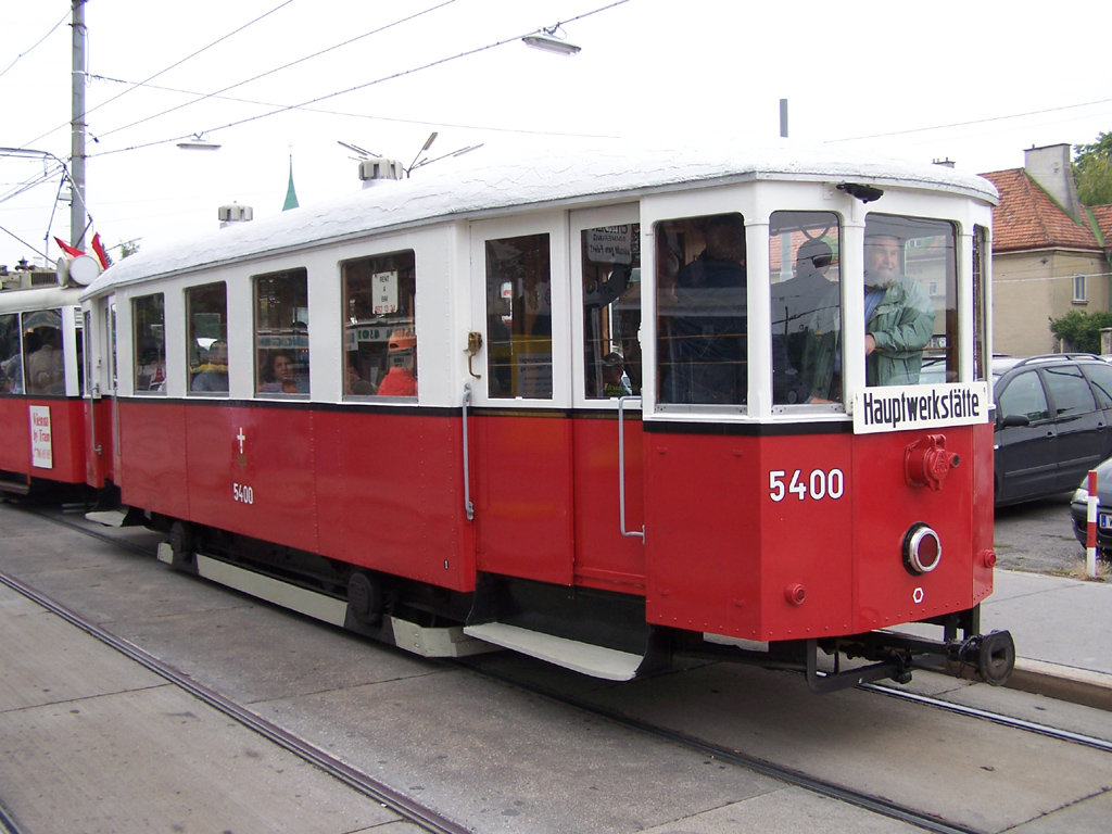 Viena, Graz Type  m3 nr. 5400; Viena — Tramwaytag 2009
