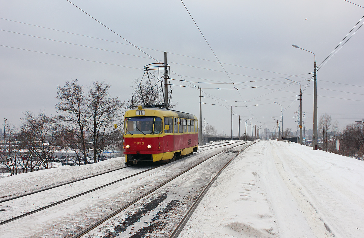 Киев, Tatra T3SU № 5990 Киев, Tatra T3SU № 5990