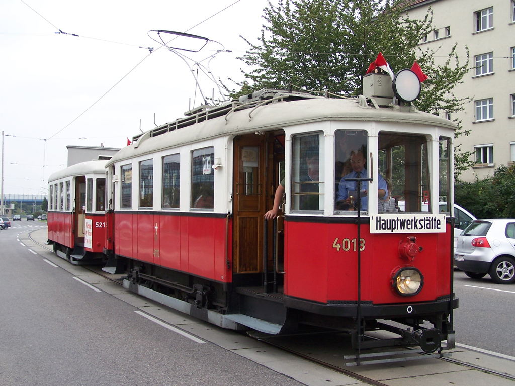 Вена, Graz Type M № 4013; Вена — Tramwaytag 2009