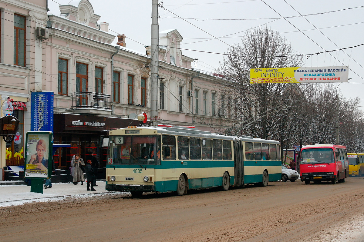 Крымский троллейбус, Škoda 15Tr02/6 № 4005