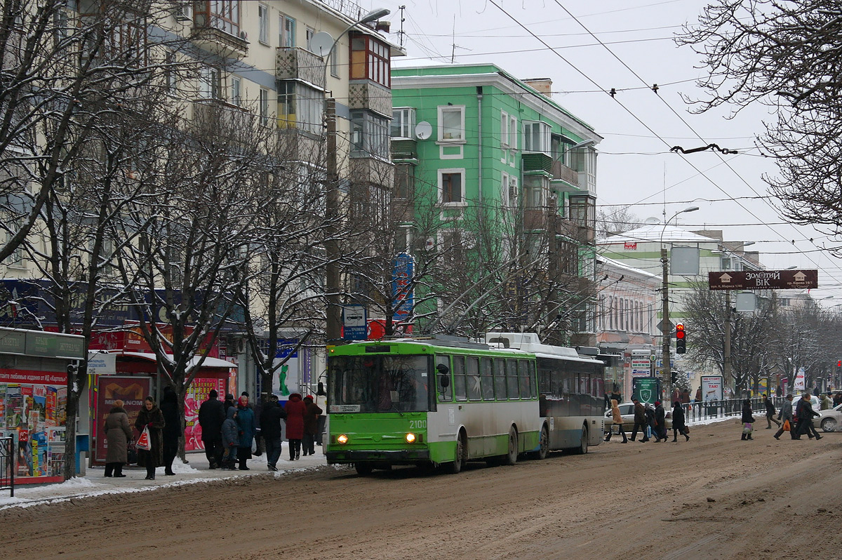 Крымский троллейбус, Škoda 14Tr89/6 № 2100