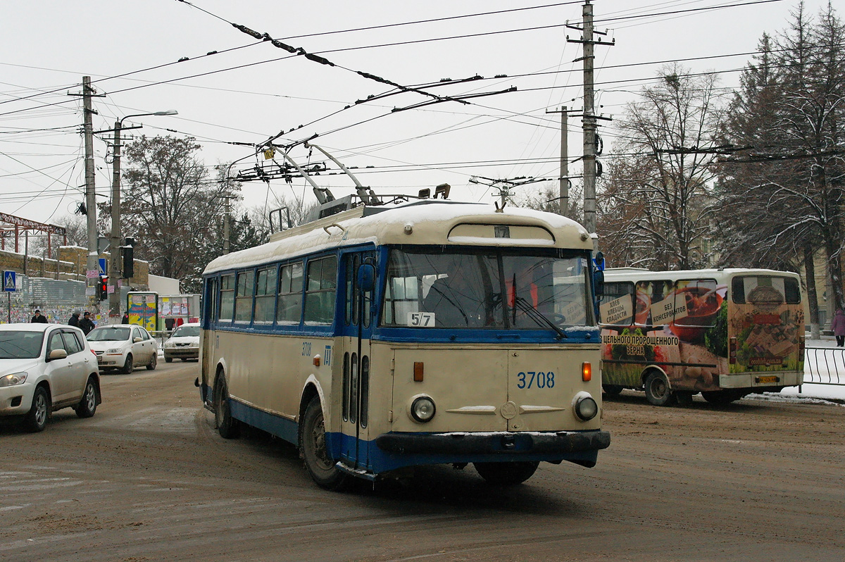 Крымский троллейбус, Škoda 9TrH27 № 3708