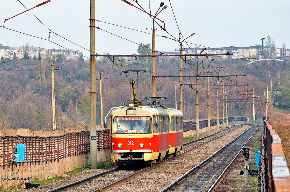 Кривой Рог, Tatra T3R.P № 012
