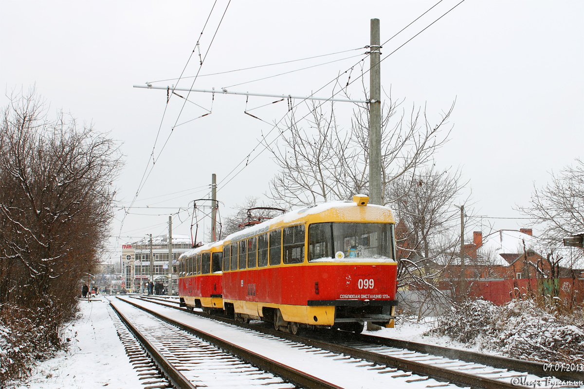 Краснодар, Tatra T3SU № 099