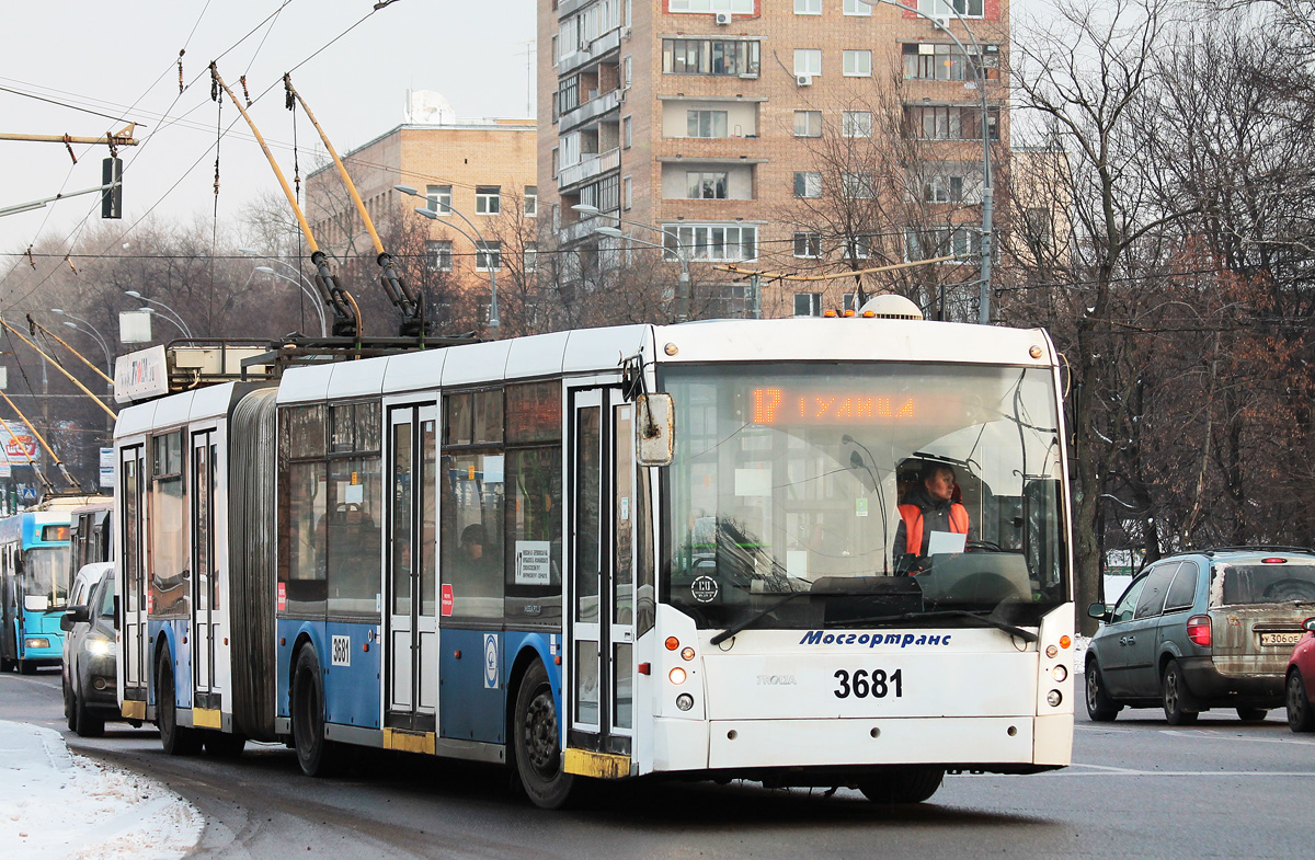 Москва, Тролза-6206.01 «Мегаполис» № 3681
