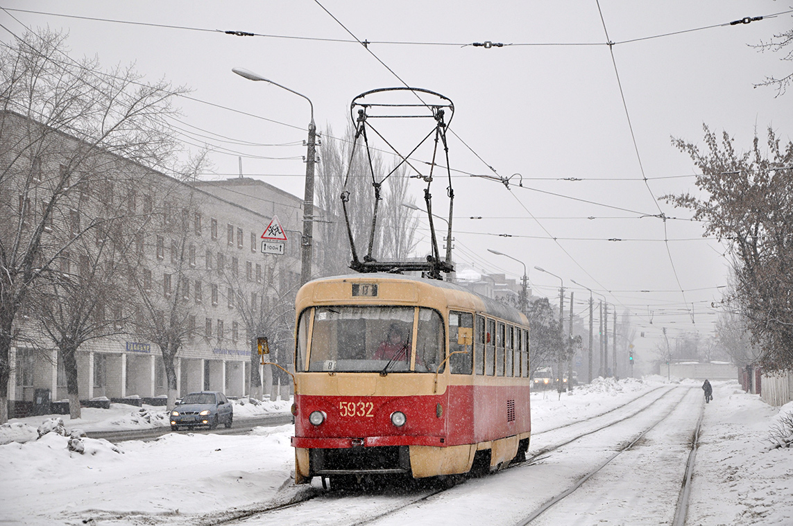 Киев, Tatra T3SU № 5932
