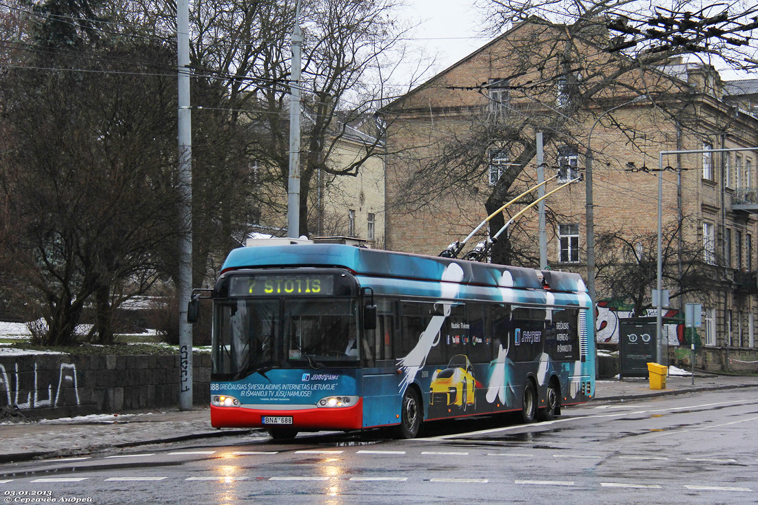 Вильнюс, Solaris Trollino II 15 AC № 2688