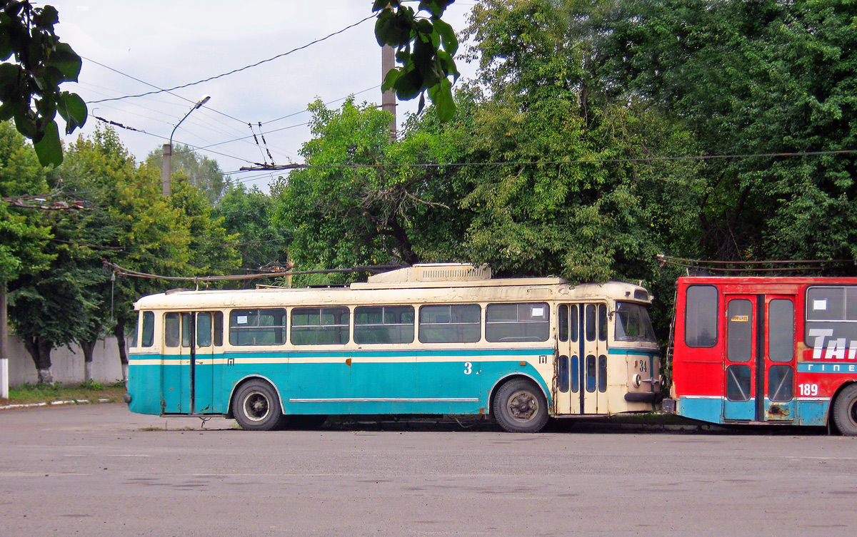 Луцк, Škoda 9Tr19 № 34