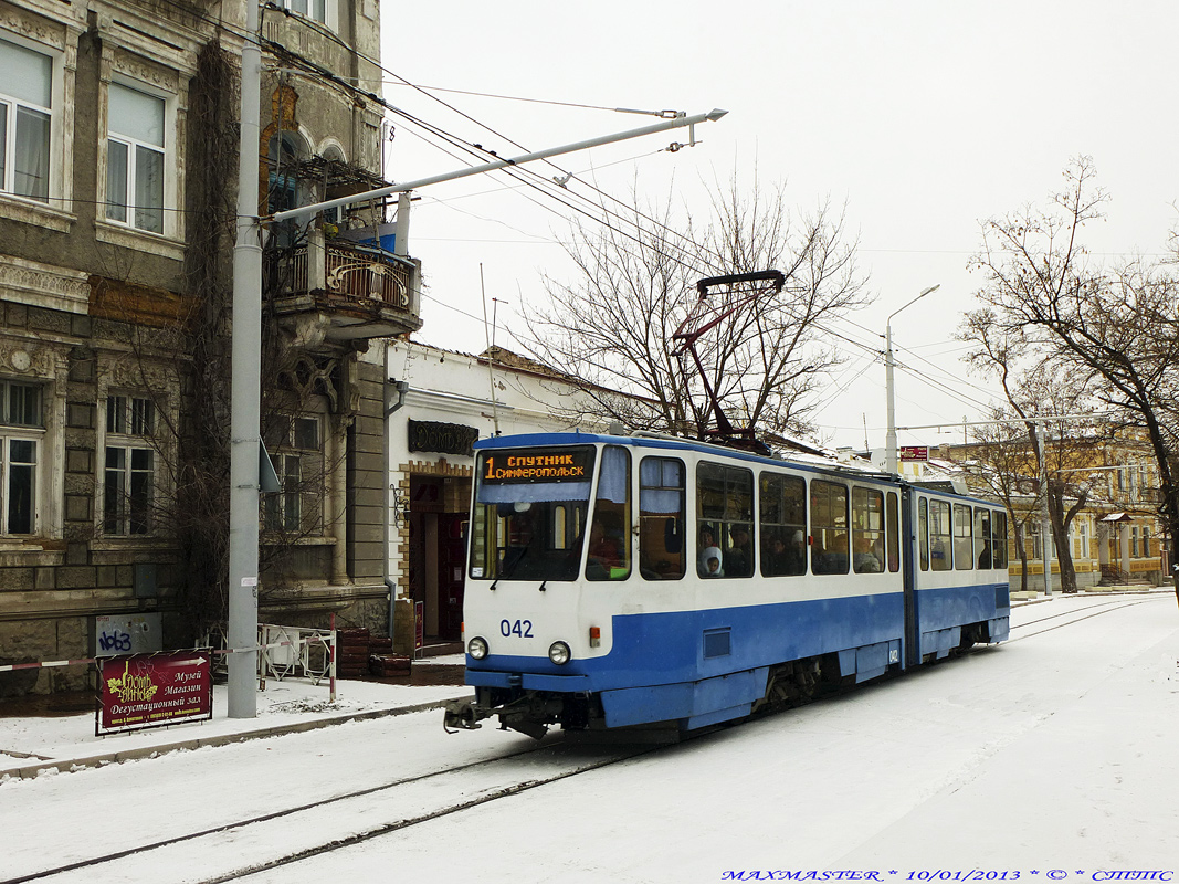 Евпатория, Tatra KT4SU № 042