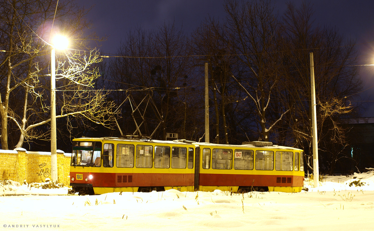 Львов, Tatra KT4SU № 1047