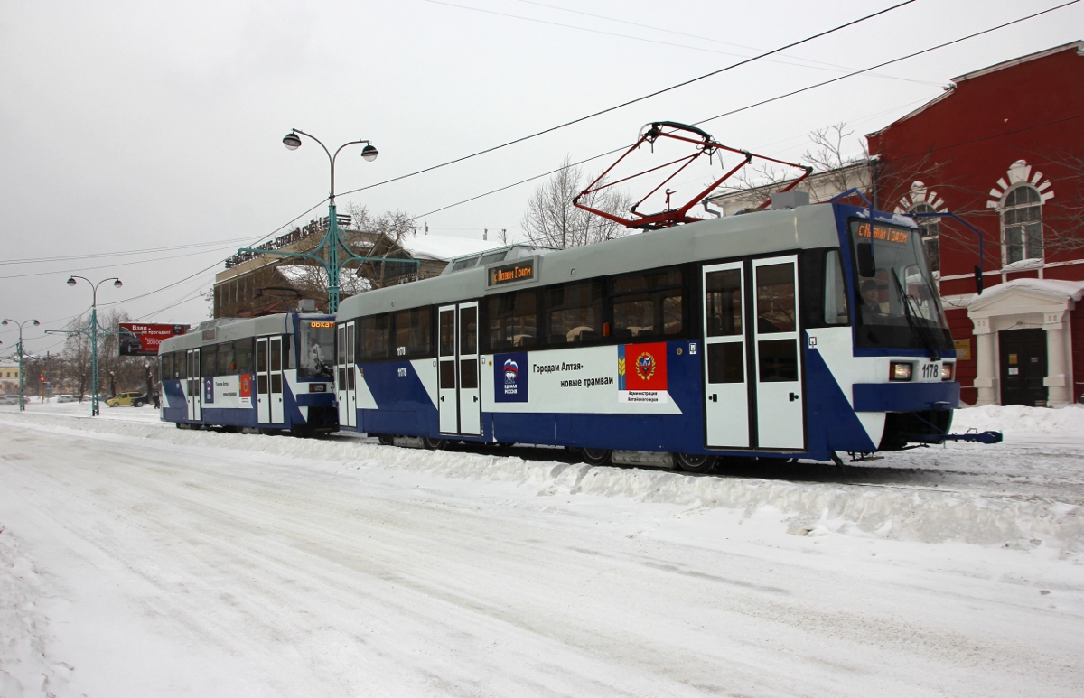 Барнаул, Tatra B3DM КВР Барнаул № 1178