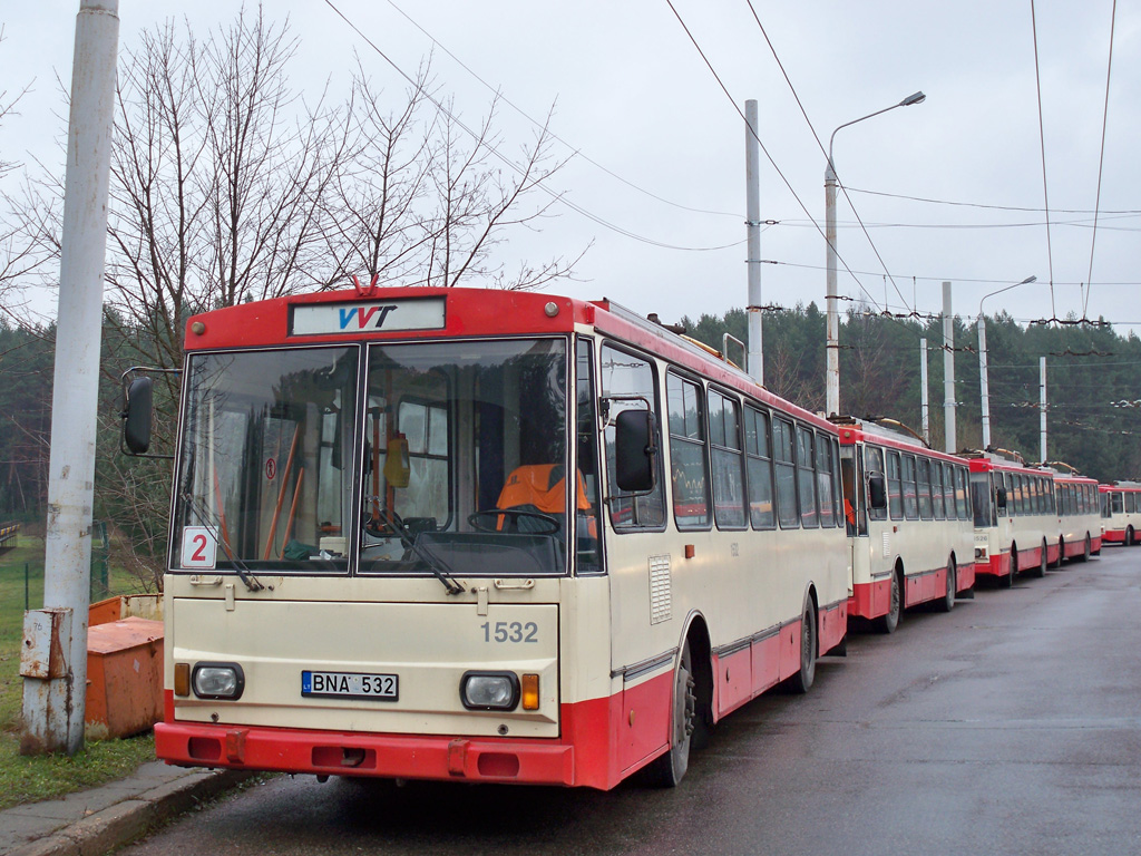 Вильнюс, Škoda 14Tr89/6 № 1532