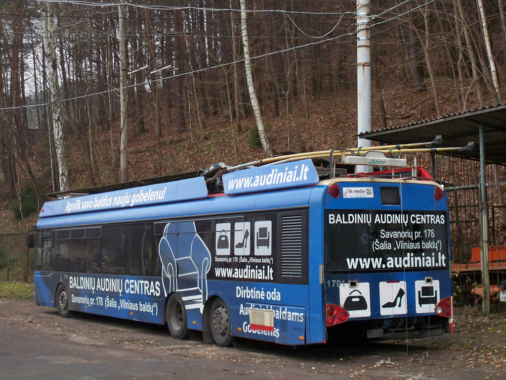 Vilnius, Solaris Trollino II 15 AC — 1701