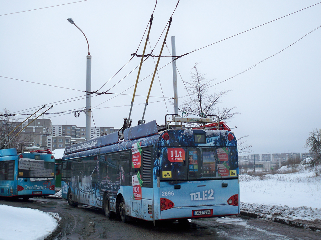 Vilnius, Solaris Trollino II 15 AC № 2696