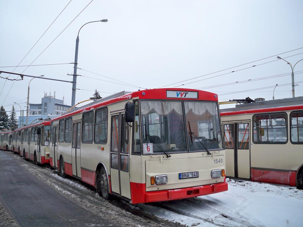 Вильнюс, Škoda 14Tr89/6 № 1540