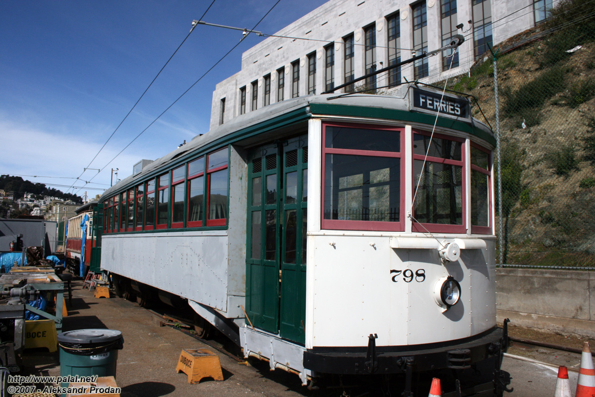 Сан-Франциско, область залива, Четырёхосный моторный Elkton № 798