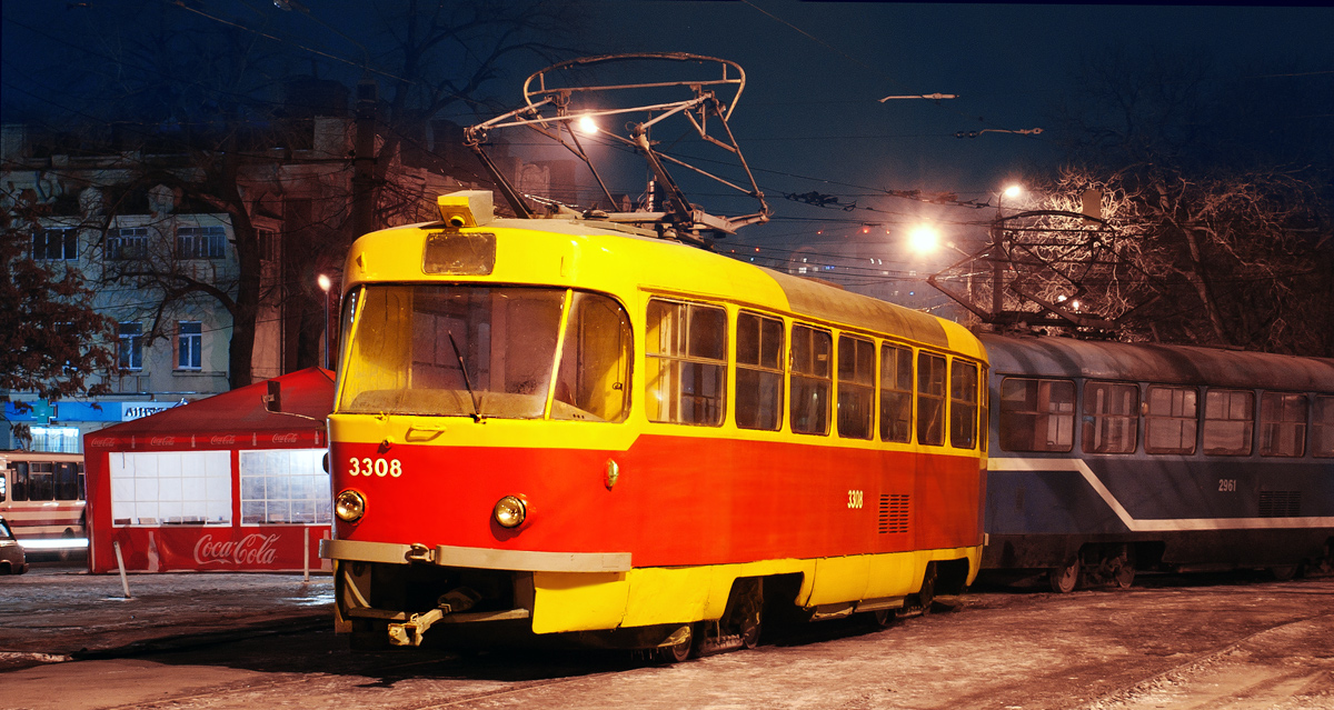 Одесса, Tatra T3SU № 3308