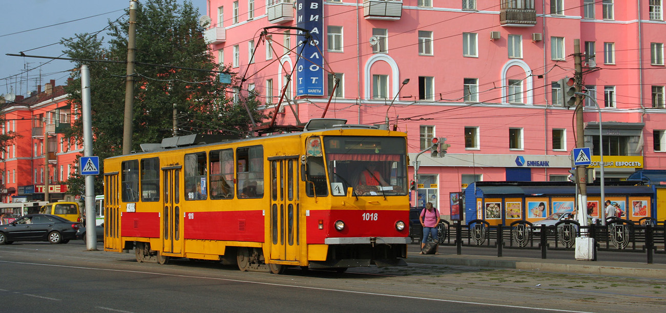 Барнаул, Tatra T6B5SU № 1018