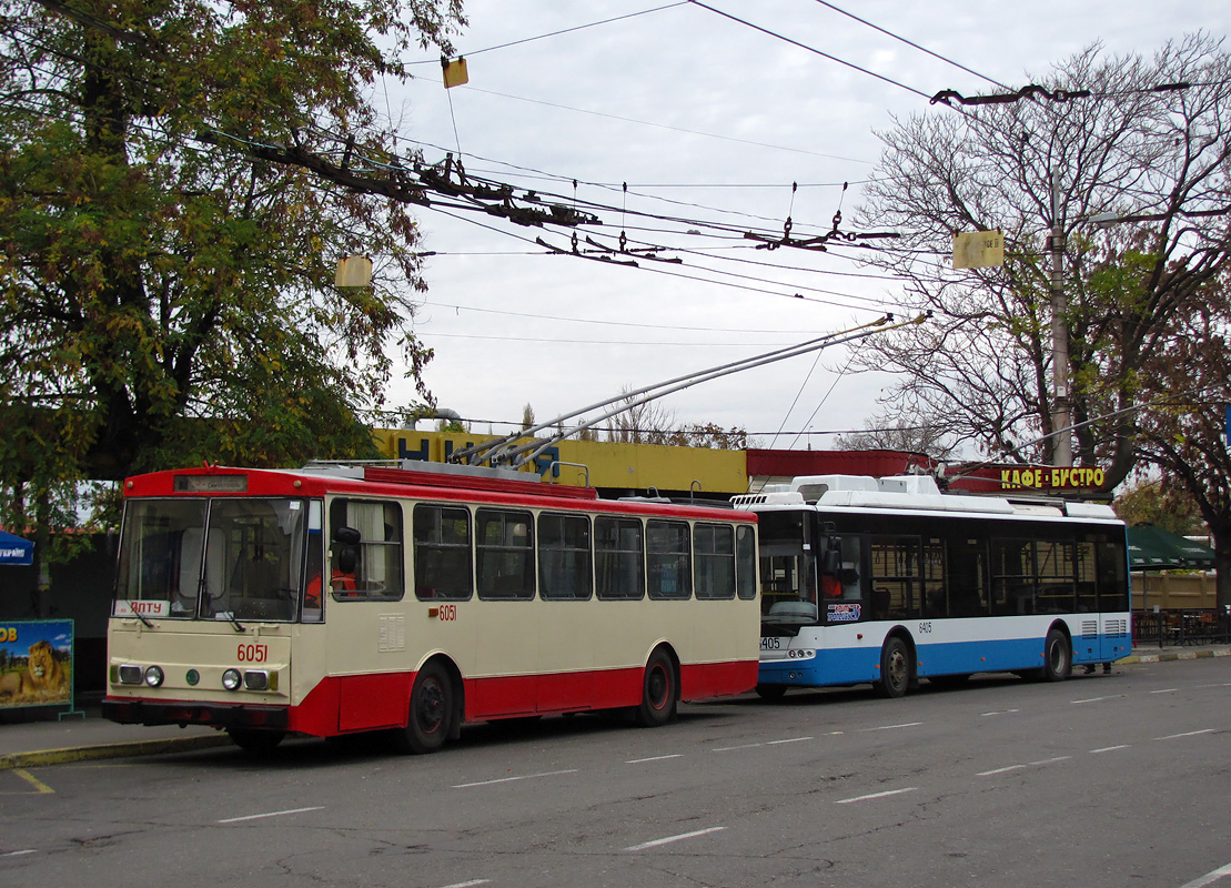 ყირიმის ტროლეიბუსი, Škoda 14Tr02/6 № 6051 ყირიმის ტროლეიბუსი, Škoda 14Tr02/6 № 6051