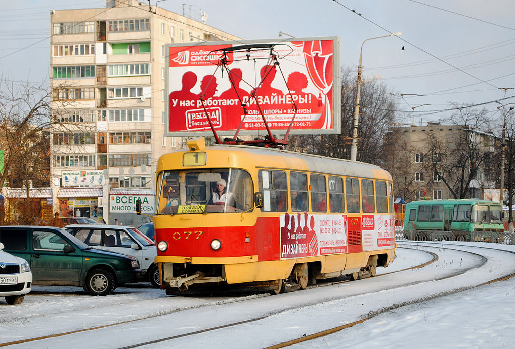 Орёл, Tatra T3SU № 077