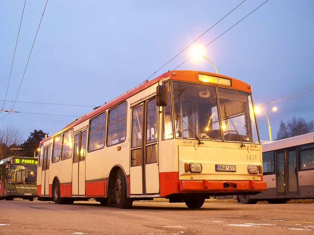 Vilnius, Škoda 14Tr07 nr. 1411