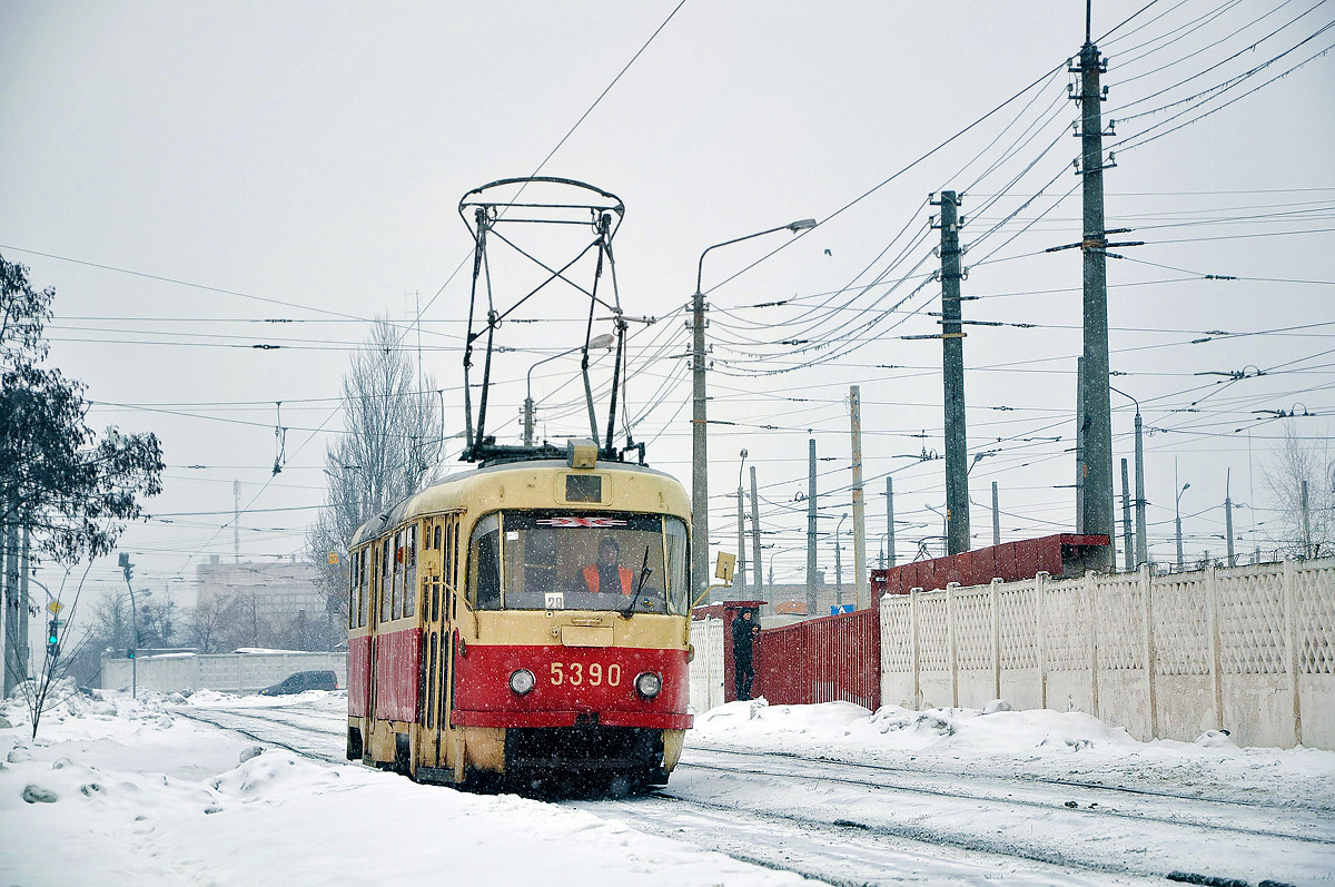 Київ, Tatra T3SU № 5390