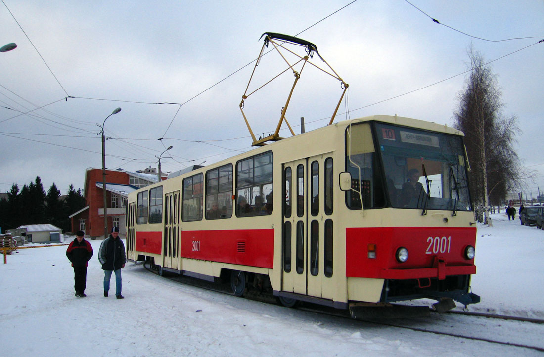 Ижевск, Tatra T6B5SU № 2001