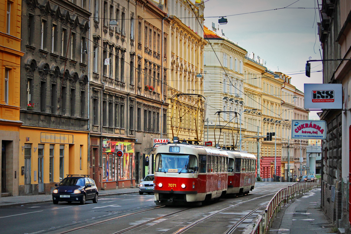 Прага, Tatra T3SUCS № 7071
