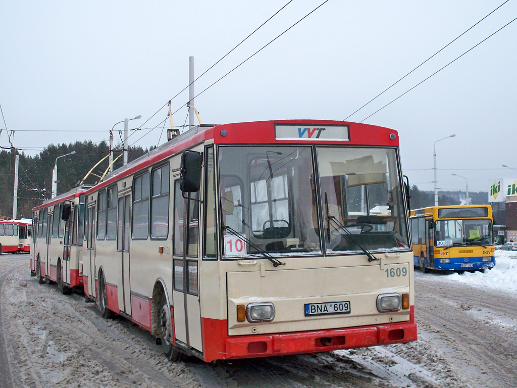 Вильнюс, Škoda 14Tr13/6 № 1609