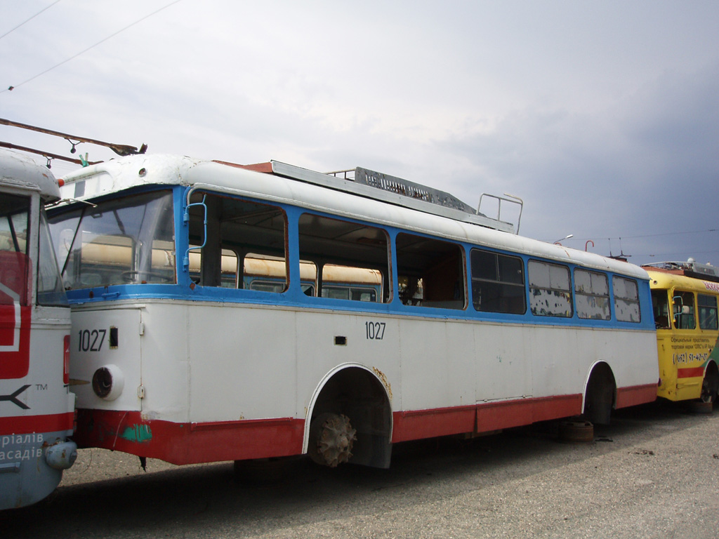 Крымский троллейбус, Škoda 9TrH27 № 1027