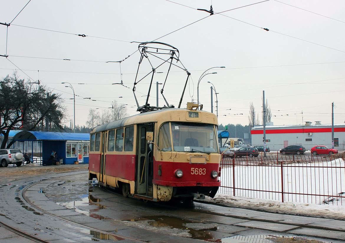 Kiev, Tatra T3SU N°. 5683
