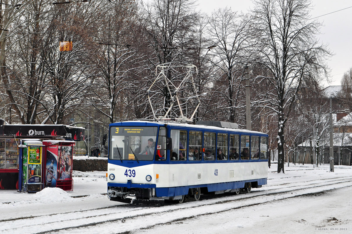 Запорожье, Tatra T6B5SU № 439