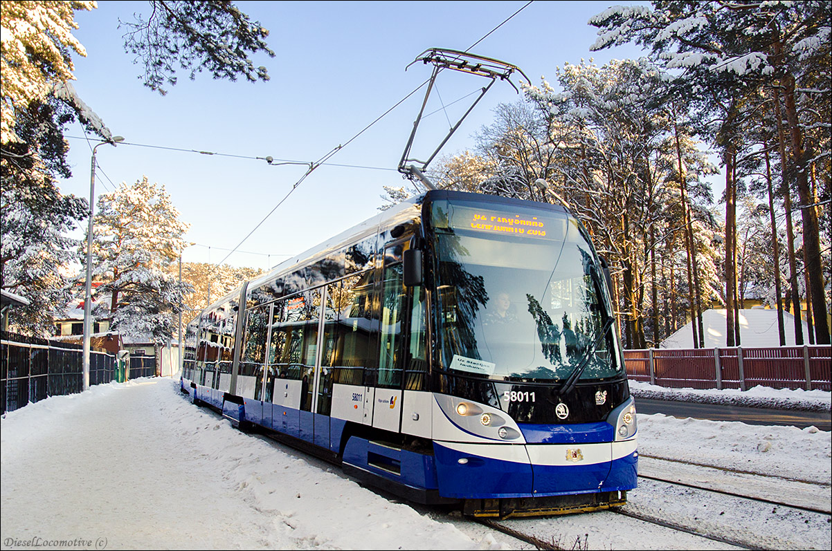 Рига, Škoda 15T1 ForCity Alfa Riga № 58011