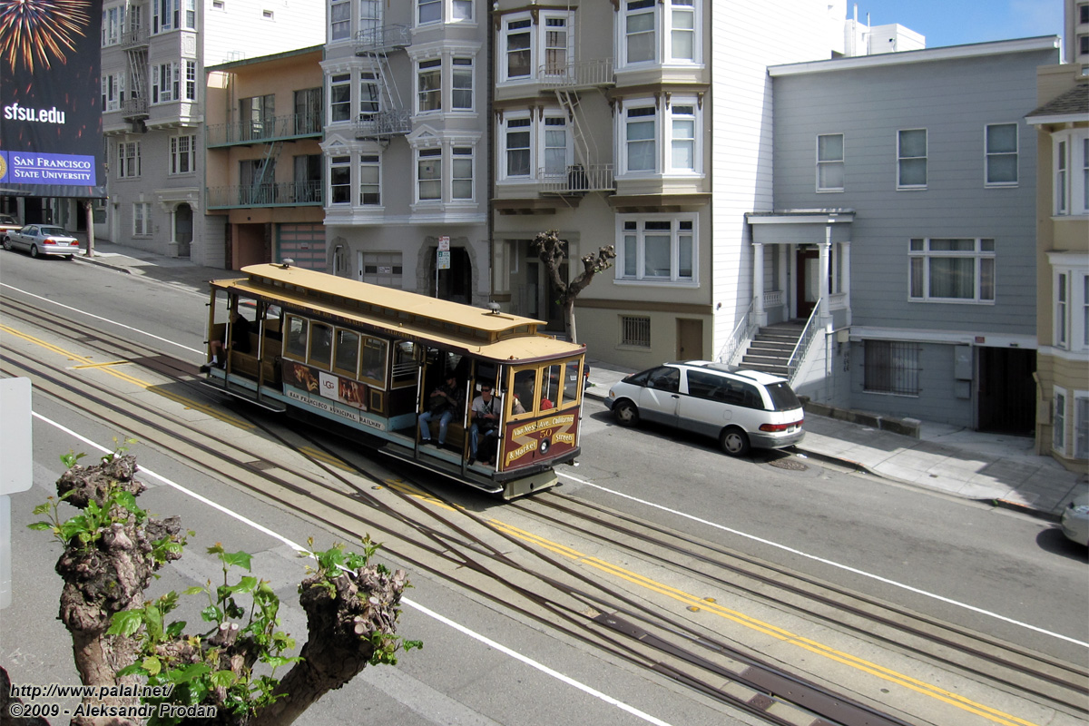 Сан-Франциско, область залива, California cable car № 50