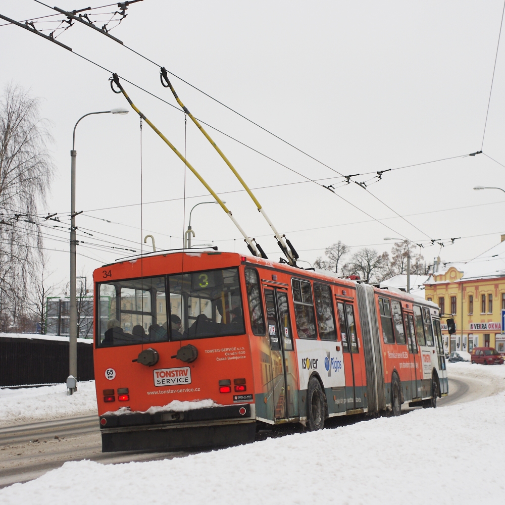 Ческе-Будеёвице, Škoda 15TrM № 34