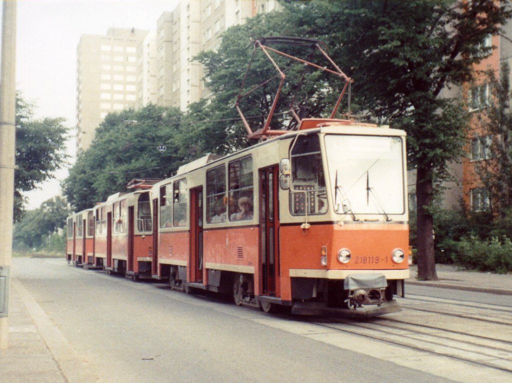 Берлин, Tatra T6A2 № 218 119-1