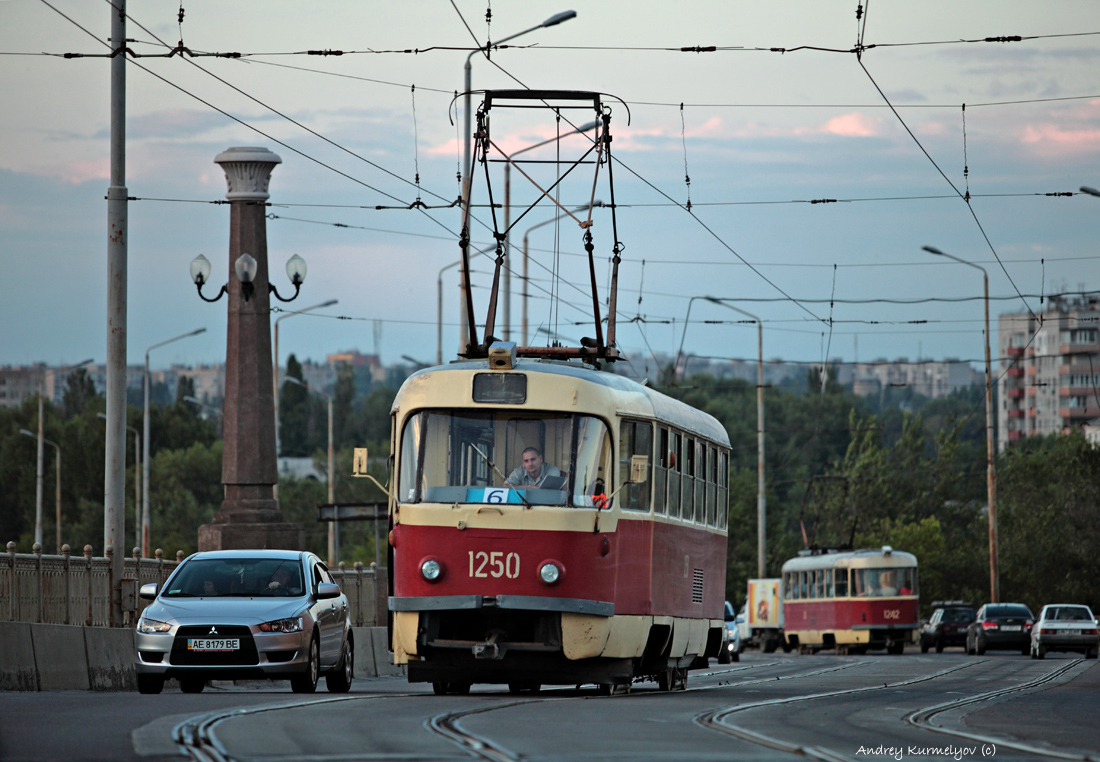 Днепр, Tatra T3SU № 1250
