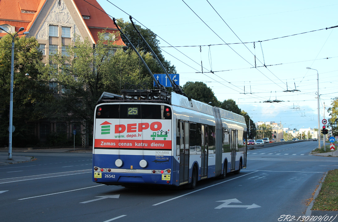 Рига, Solaris Trollino III 18 Ganz № 26542