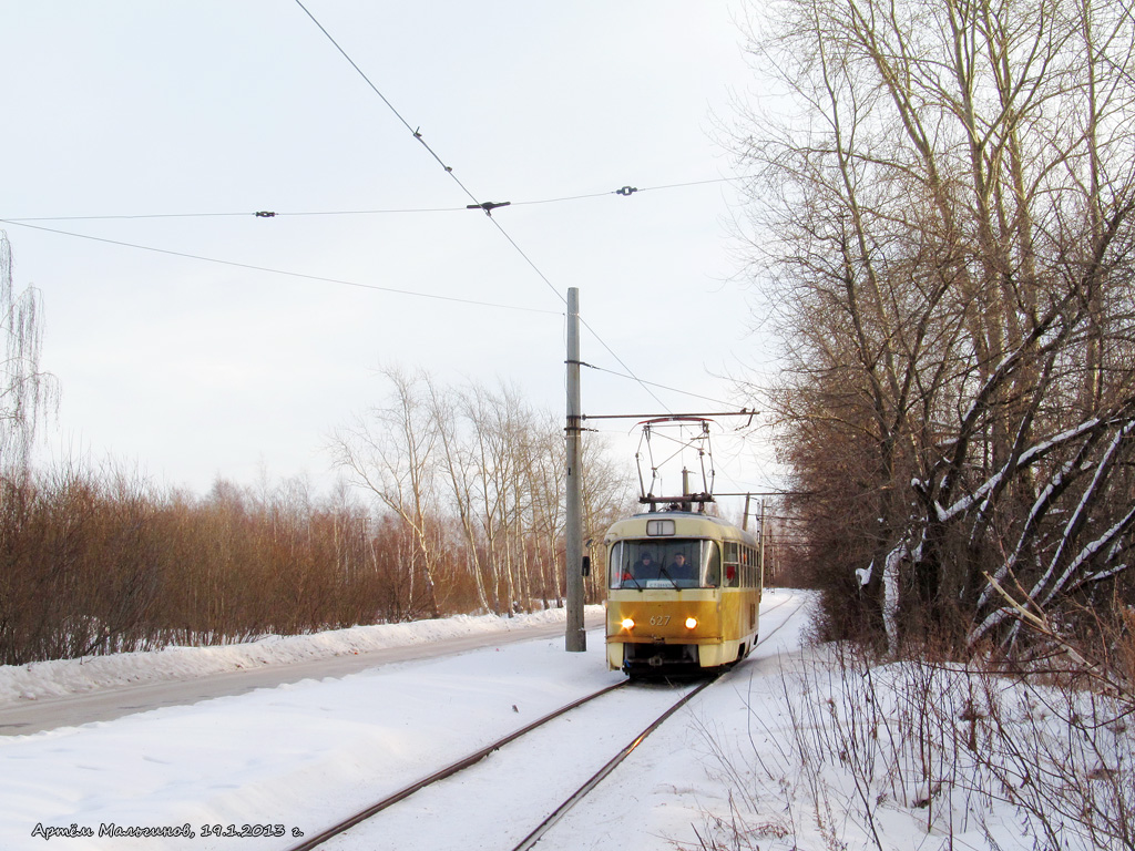 Екатеринбург, Tatra T3SU (двухдверная) № 627