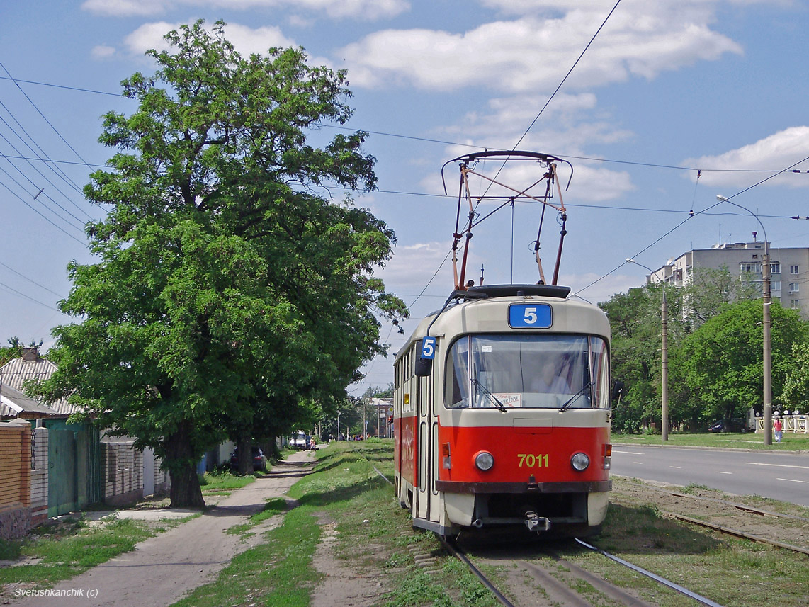 Харьков, Tatra T3SU № 7011