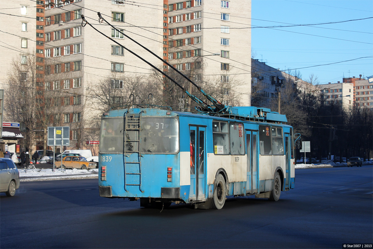 Санкт-Петербург, ВЗТМ-5284 № 1839