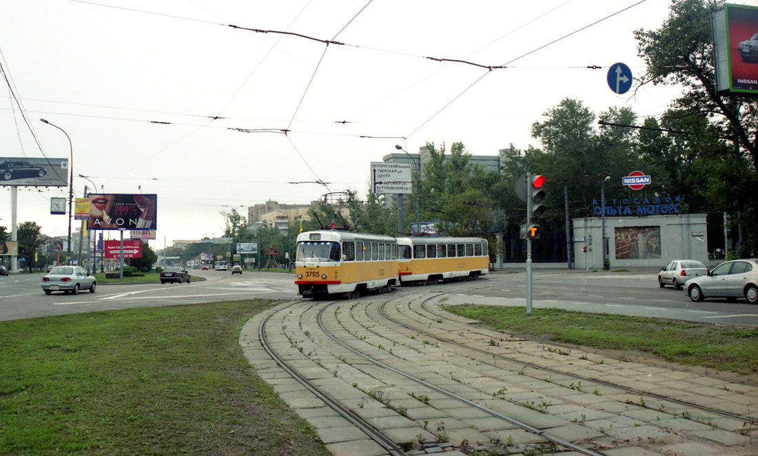 Москва, Tatra T3SU № 3765