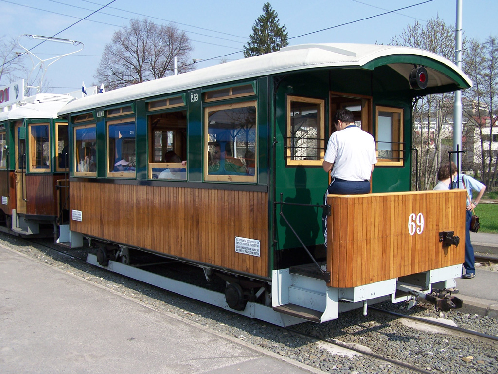 Острава, Двухосный прицепной Graz № 69