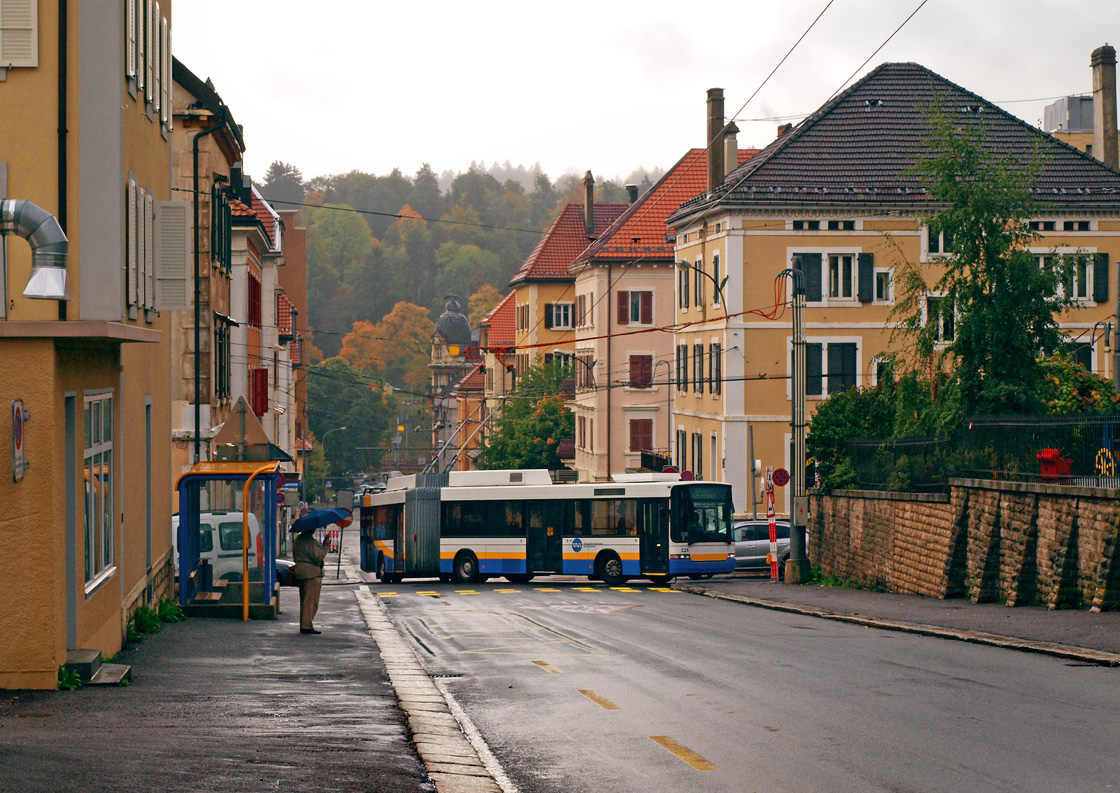 Ла-Шо-де-Фон, Hess SwissTrolley 2 (BGT-N2) № 124