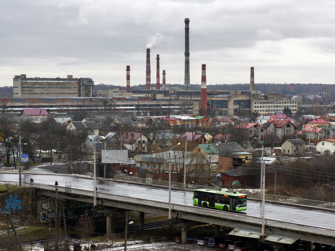 Львов — Троллейбусные линии и инфраструктура